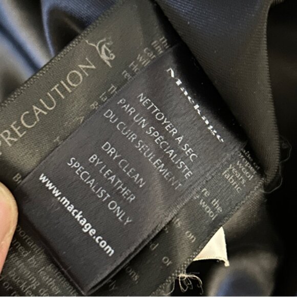 Mackage Zandra Wool & Cashmere Hooded Duffel Coat Camel   XXS   EUC - Picture 8 of 14